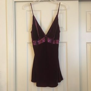 NWT Express Burgundy Top Size Medium